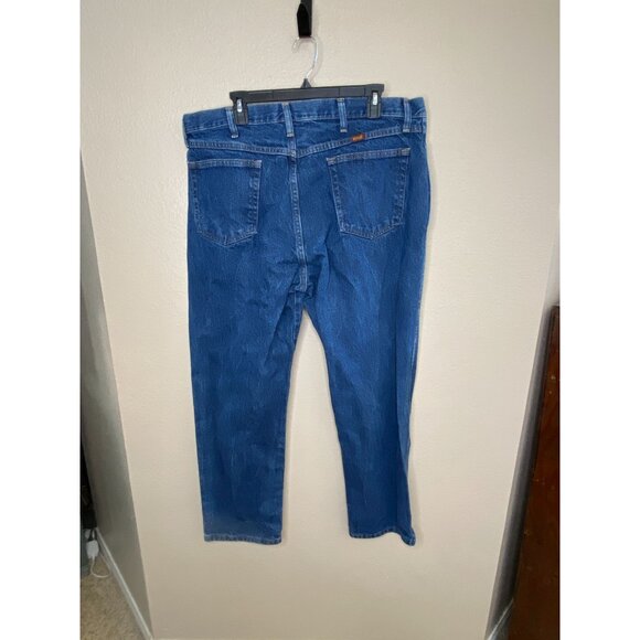 Rustler Mens Blue Denim Jeans 40x30 Vintage Relaxed Fit Straight Leg Classic - Picture 3 of 7